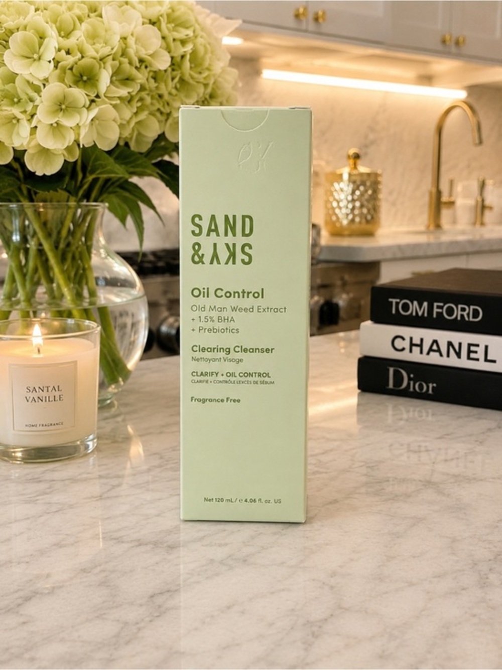 🌿 Sand & Sky Oil Control Clearing Cleanser | 1.5% BHA + Prebiotics | Brand New